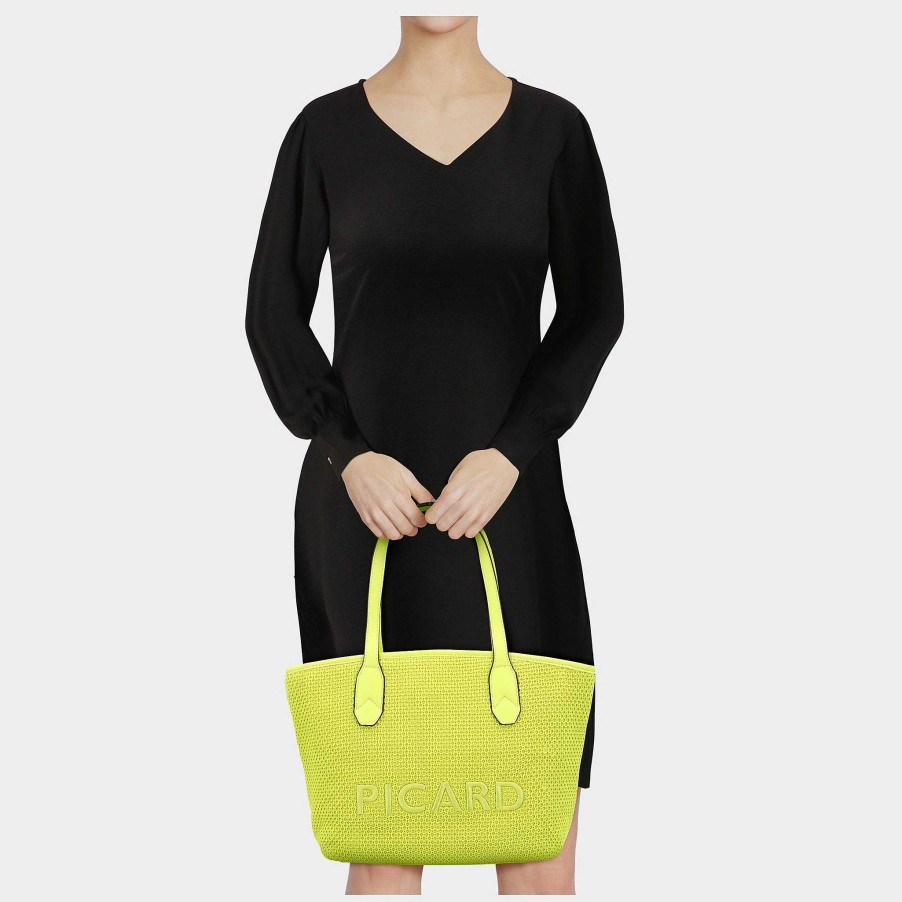 Damen PICARD Damen Shopper | Shopper Knitwork 3228 Jetzt Direkt Bei Picard Fashion Bestellen